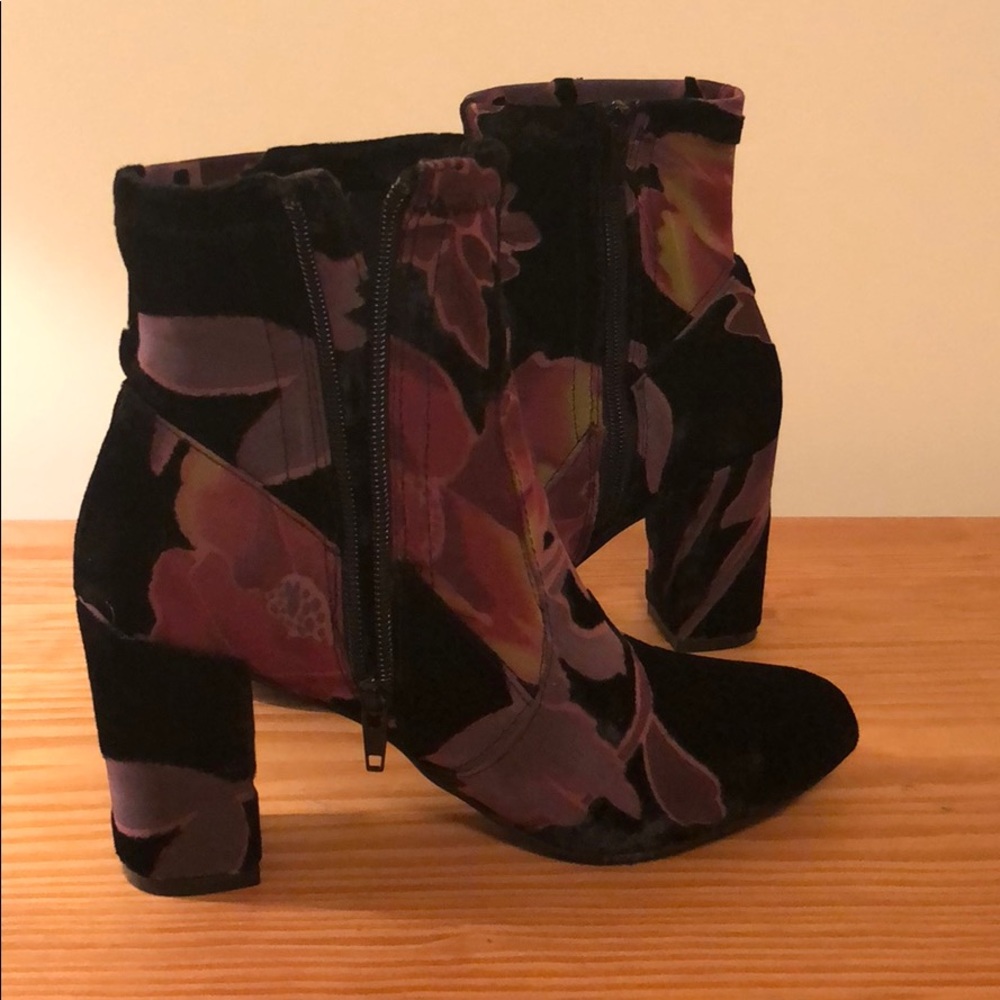 Floral Boots